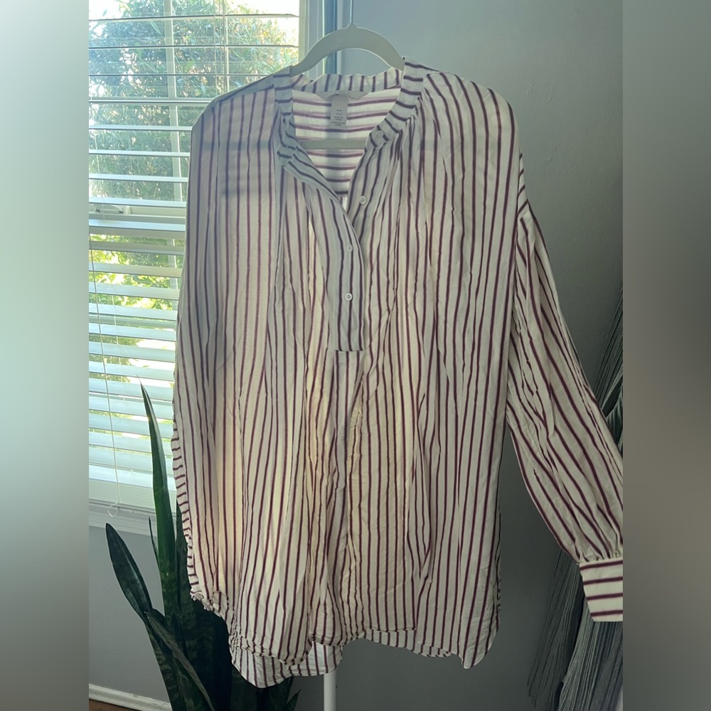 H&M Silk Blend Tunic Dress Size medium